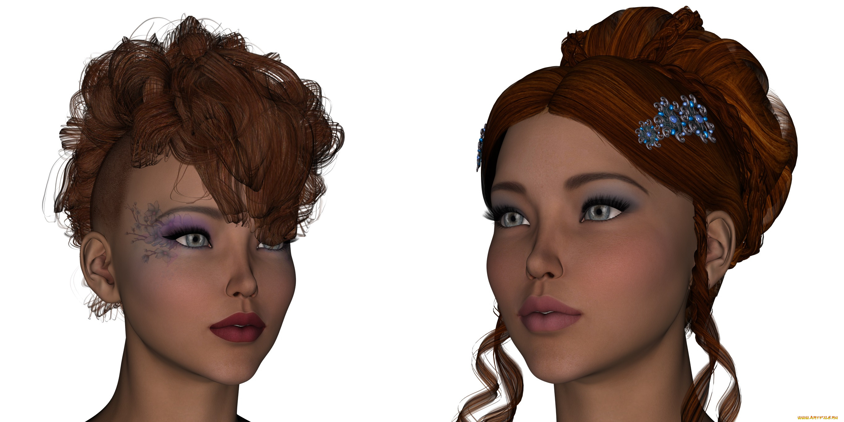 3 ,  , portraits, , , 